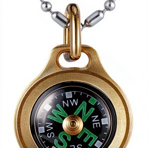 MecArmy Mini Compass Titanium Lanyard for Adults-0