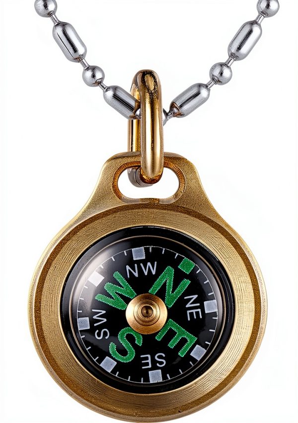 MecArmy Mini Compass Titanium Lanyard for Adults-0