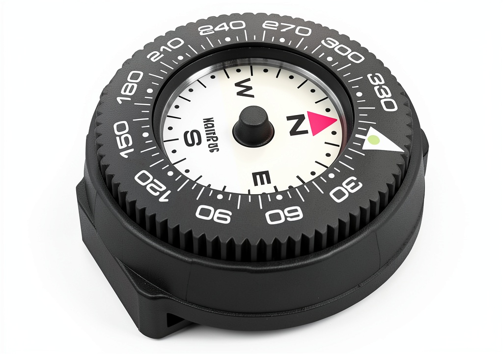 KanPas A18 All-Season Compass in hand