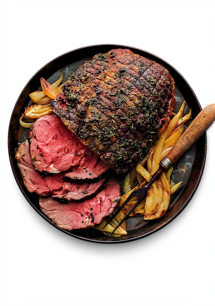 Person reading the Ketogenic Diet Guide on a tablet in a kitchen