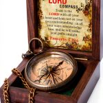Solid Brass Lord Compass Antique Finish-0