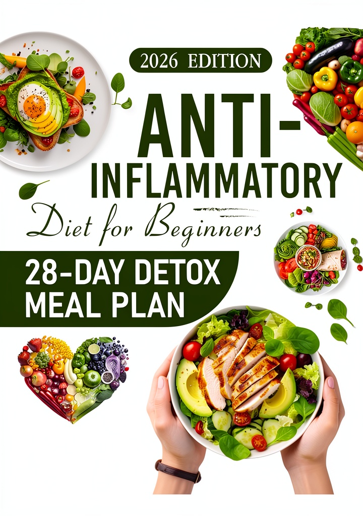 The Anti Inflammatory Diet Cookbook cover art