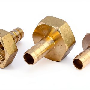 uxcell 3/4BSP Female Thread 10mm Hose Barb Fitting Brass 3pcs-0