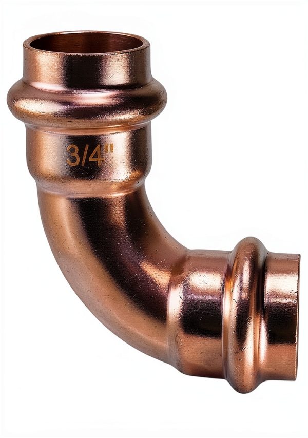 Mosack Group 3/4 in Copper 90 Degree Press x Press Elbow Jar 15 Pack-3