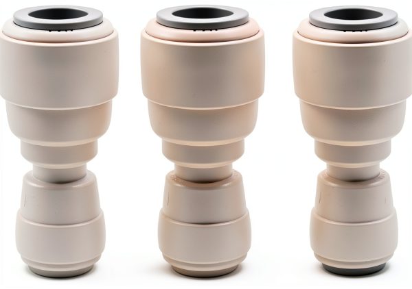 HJGarden 1/4" to 3/8" Butt Quick Coupler 4pcs Reducing Union-3