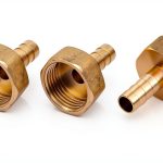 1/2 BSP Female Thread 8mm Hose Barb Coupler – uxcell Brass 3‑Piece Set-0
