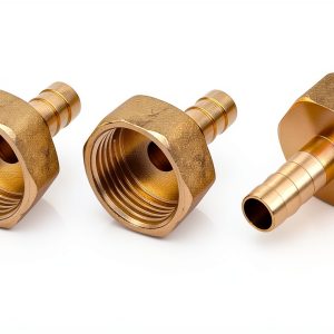1/2 BSP Female Thread 8mm Hose Barb Coupler – uxcell Brass 3‑Piece Set-0