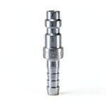 Foster 2 Series Steel Plug 1/8" Body 3/16" Hose Barb Fitting-0